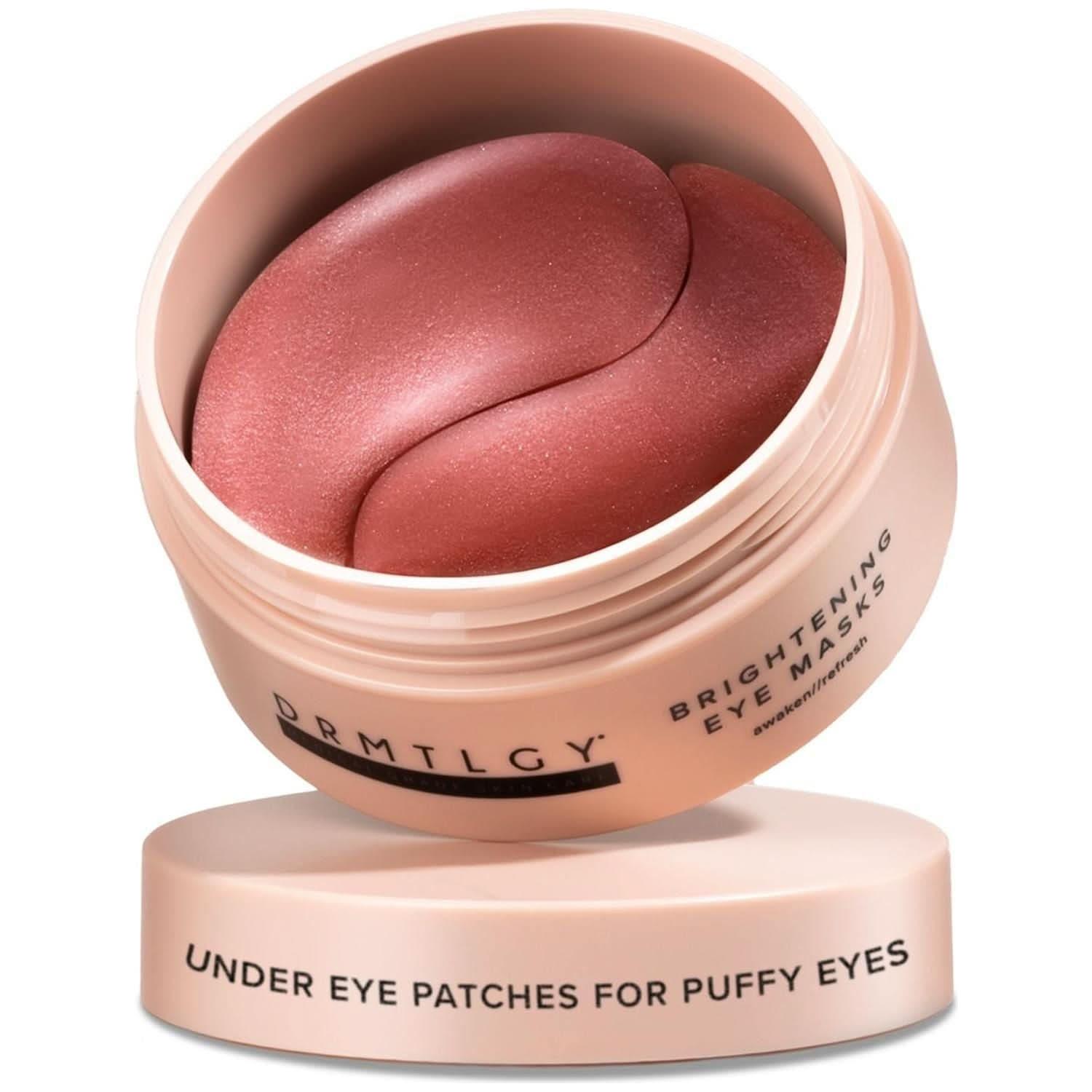 DRMTLGY Brightening Eye Masks - Caffeine Eye Masks - 60 Under Eye Patches - Glam Global UKDRMTLGY