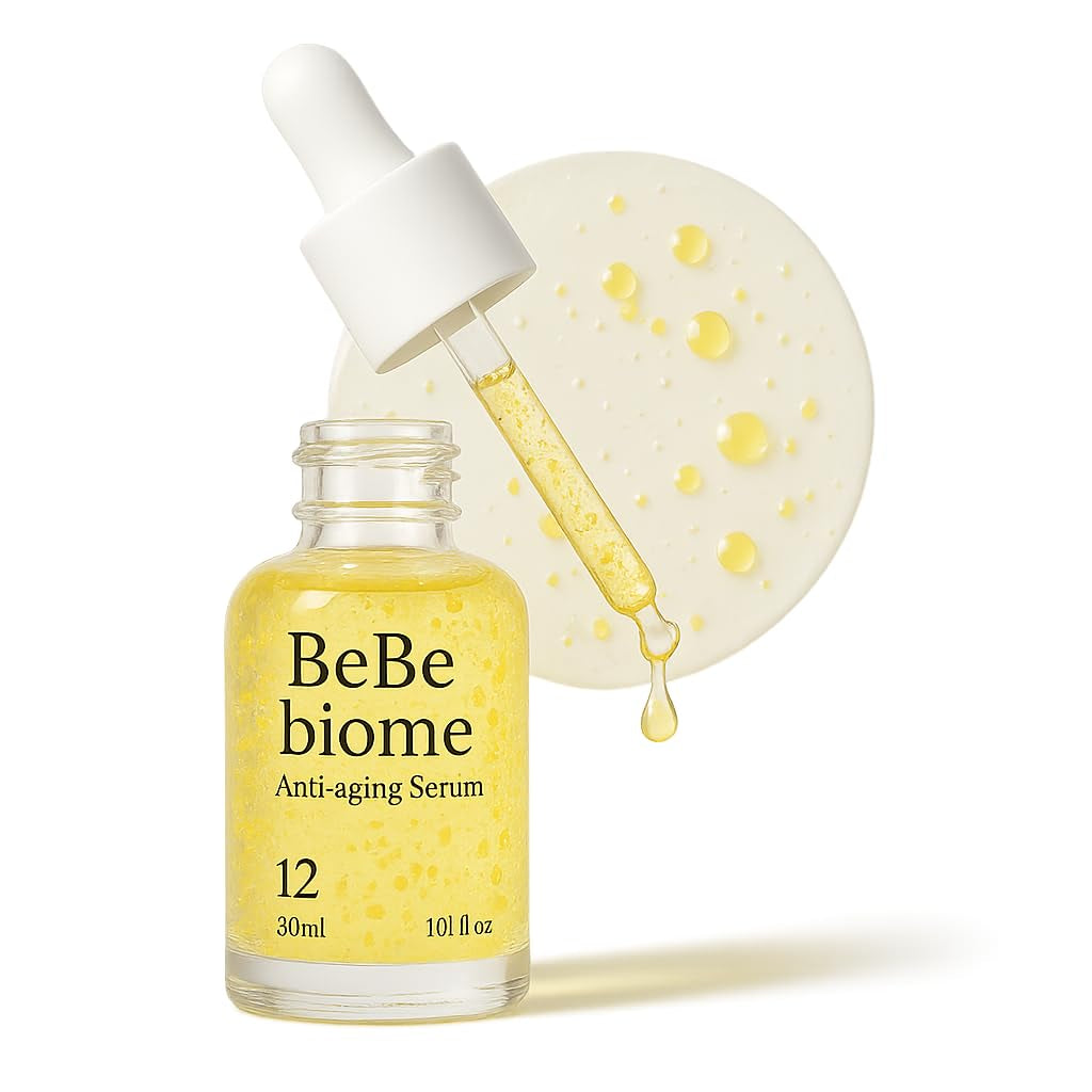 NDP Microbiome Ampoule Serum | Bebebiome Postbiotics for Antiaging, Youth Activating, Beta-Carotene, Wrinkle Care, Korean Skincare (30Ml / 1.01 Fl Oz)