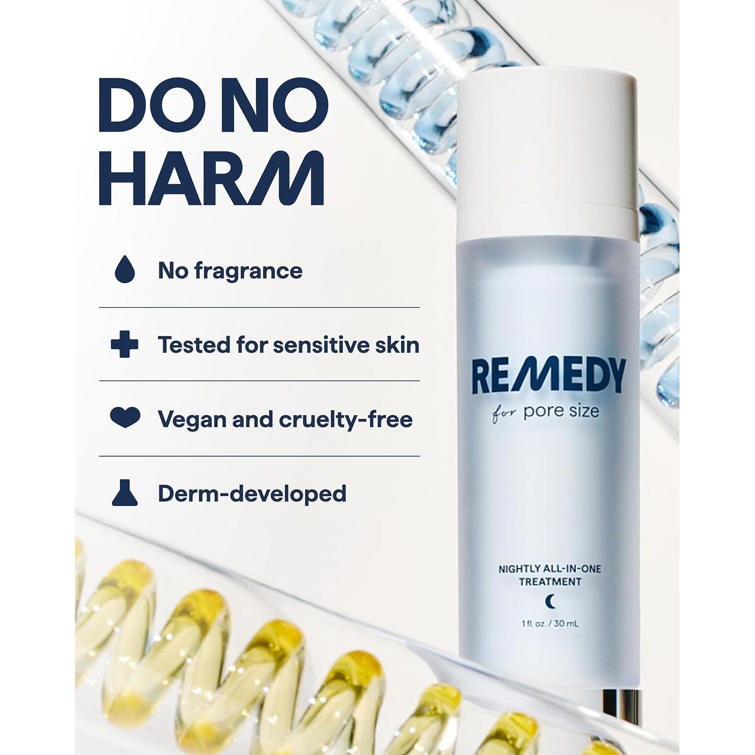 Remedy for Pore Size Nightly All in One Treatment Refining Advanced Serum - 30ml