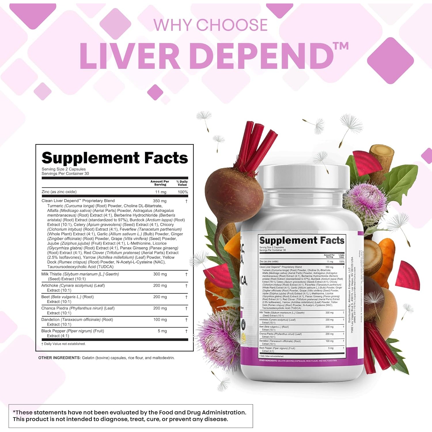 Clean Nutraceuticals Liver Cleanse & Detox Complex – 60 Capsules | Milk Thistle, NAC, TUDCA, Choline & Artichoke | Liver Support & Repair Blend