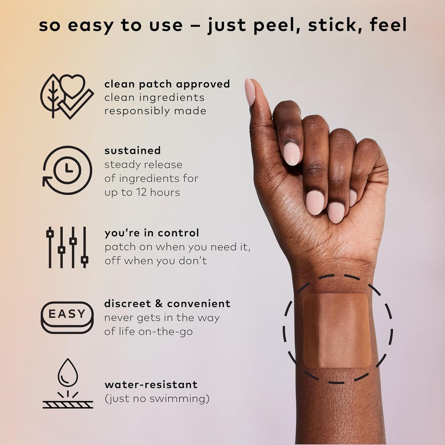 The Good Patch Rescue – 16 Patches | Plant-Powered Recovery Patch with DHM, Green Tea & Vitamin B1
