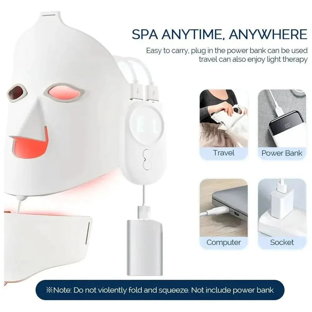 7 - Color LED Silicone Face Mask - Glam Global UKGlam Global UK