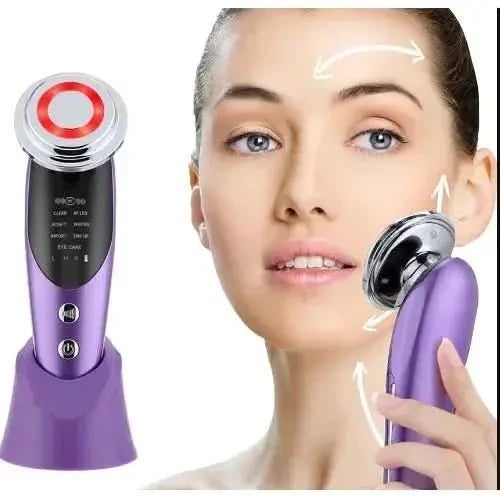 7 - in - 1 Facial Massager – Advanced Anti - Aging Therapy & Skin Rejuvenation - Glam Global UKGlam Global UK