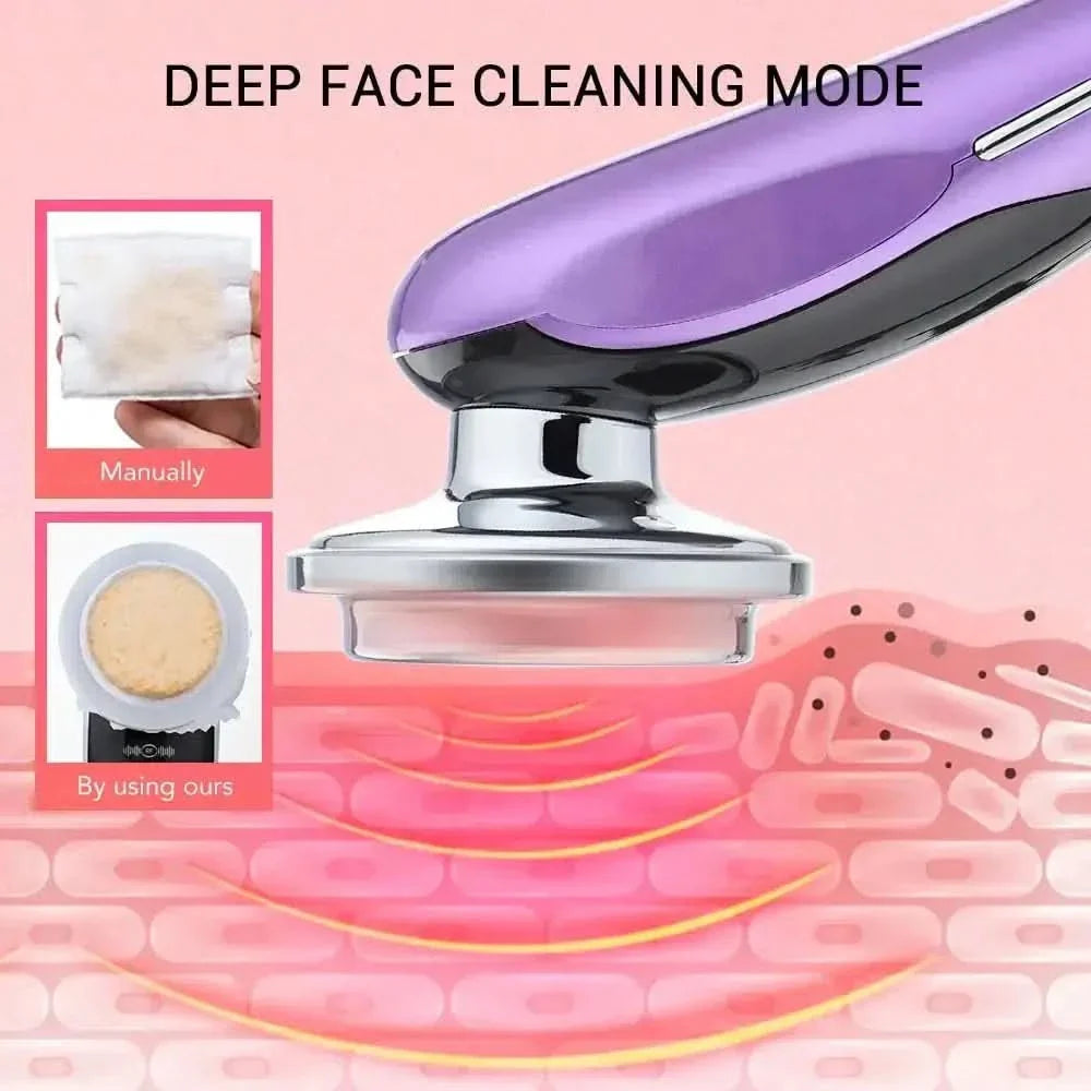 7 - in - 1 Facial Massager – Advanced Anti - Aging Therapy & Skin Rejuvenation - Glam Global UKGlam Global UK