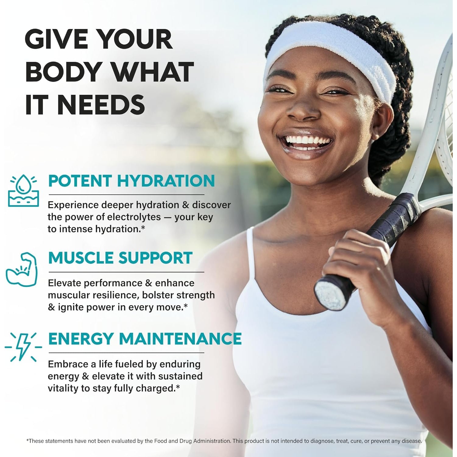 NUTRAHARMONY Electrolyte Supplement — 120 Capsules | Magnesium, Potassium & Sodium Blend | Hydration & Recovery Support