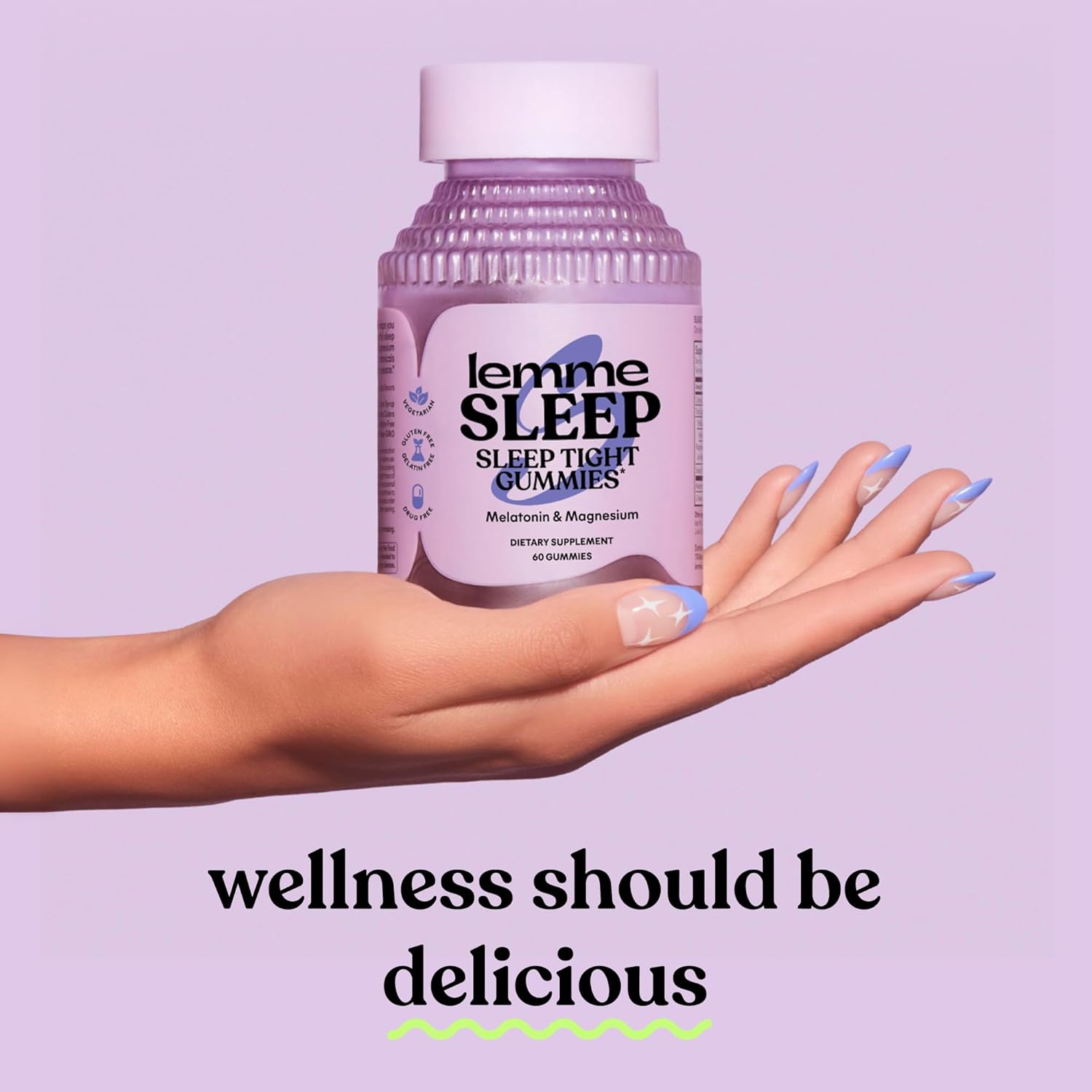 Lemme Sleep Tight Gummies - 60 Capsules