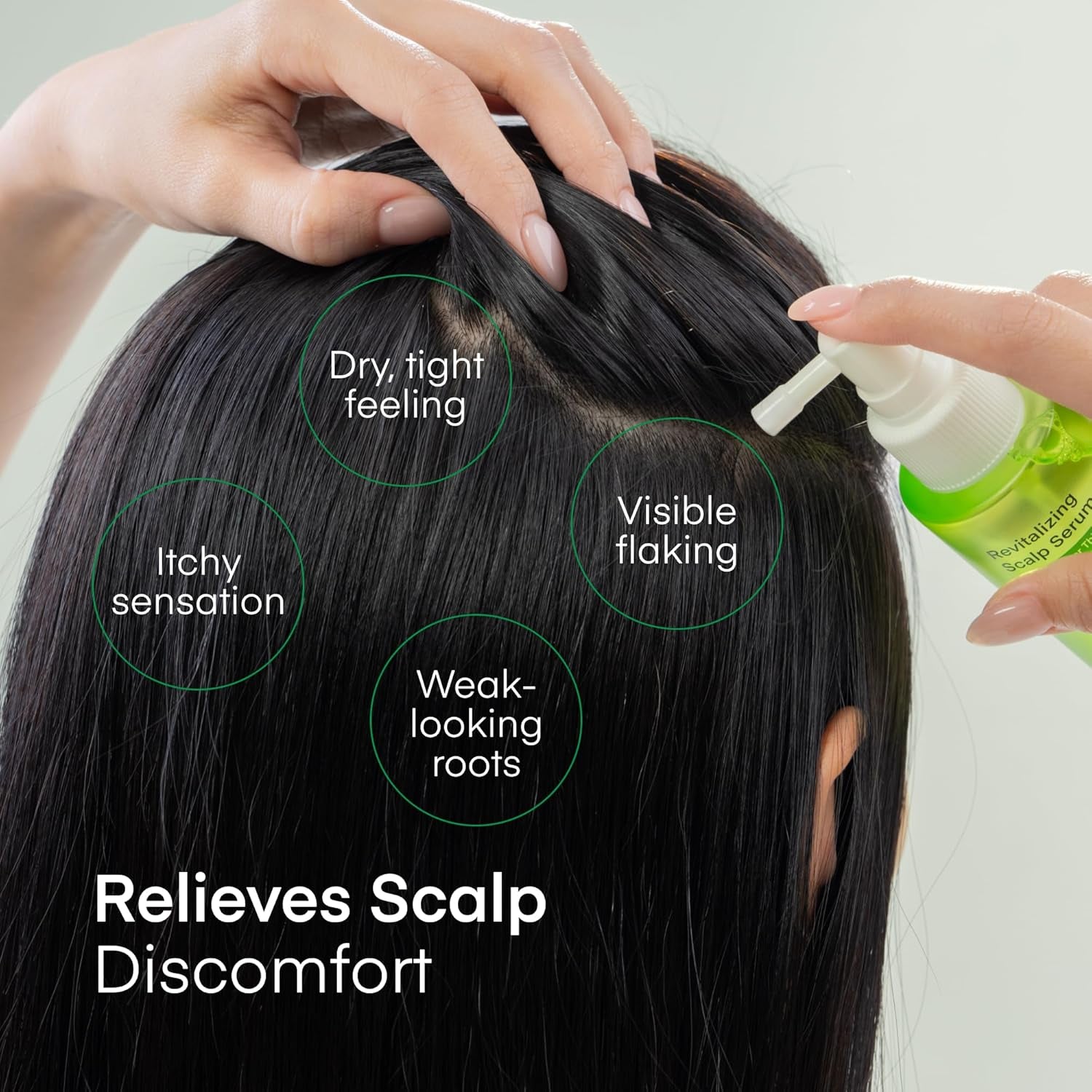 Terez & Honor Korean Hair Growth Scalp Serum – Lightweight Spray for Hair Loss, Thinning & Itchy Scalp | Vegan | 100ml