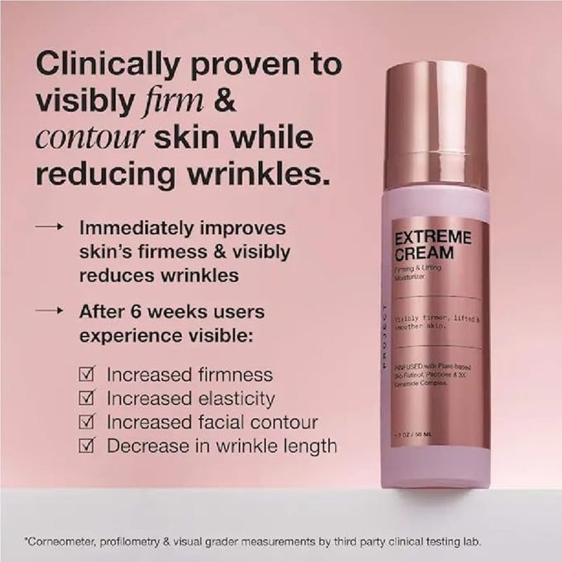 iNNBEAUTY PROJECT Extreme Cream Firming & Lifting Moisturizer – 50ml | Advanced Anti-Aging, Refillable Glow