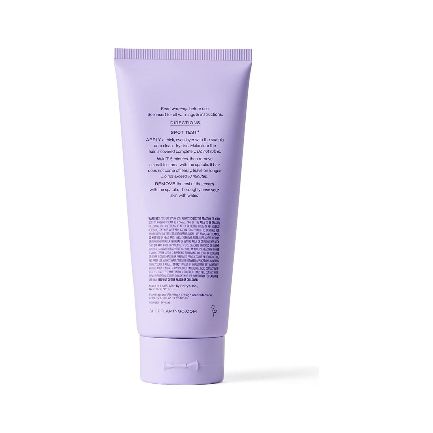 Flamingo Body Hair Removal Cream – 200ml, Pack of 2 | Gentle, Effective & Fast Hair Removal