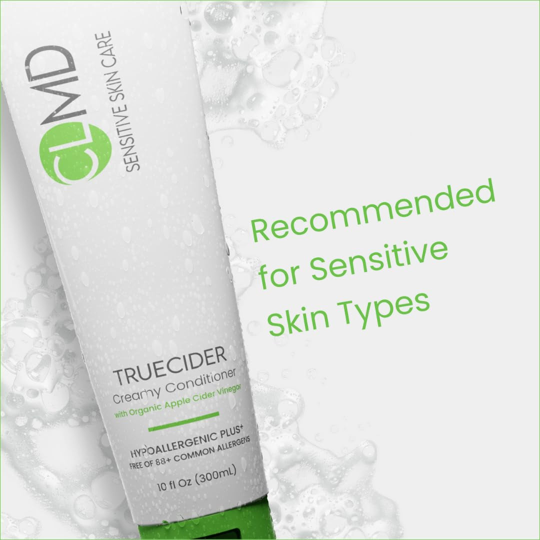 CLMD TrueCider Creamy Conditioner – 300ml | Hydrating, Scalp-Soothing, Hypoallergenic Care for All Hair Types