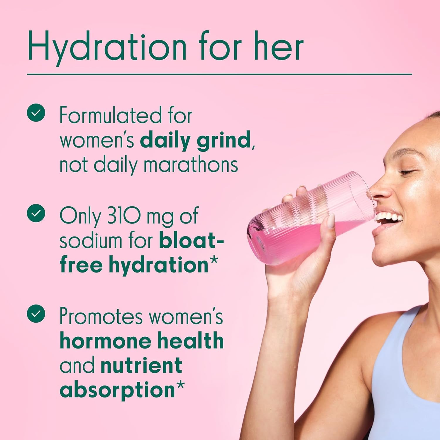 Love Wellness Daily Love Electrolytes – Hydration & Hormone Balance Tablets for Women | Berry Flavour | 12 Tablets