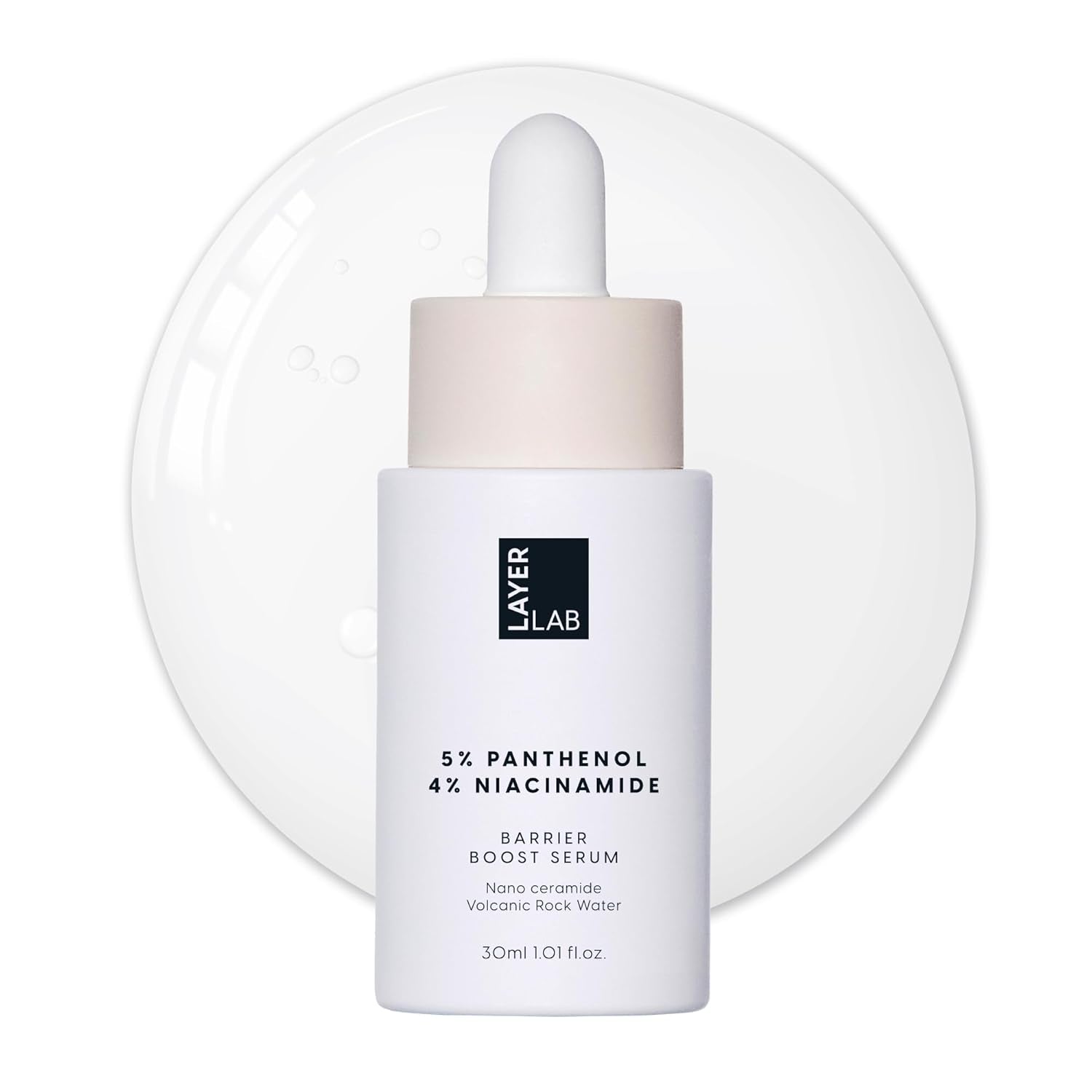 LAYERLAB 5% Panthenol 4% Niacinamide Barrier Boost Serum – 30ml | Strengthen Skin Barrier & Soothe Irritation