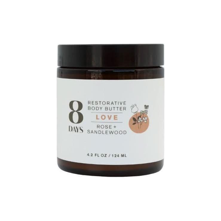 8 Days Body Butter 124ml - Glam Global UK8 Days