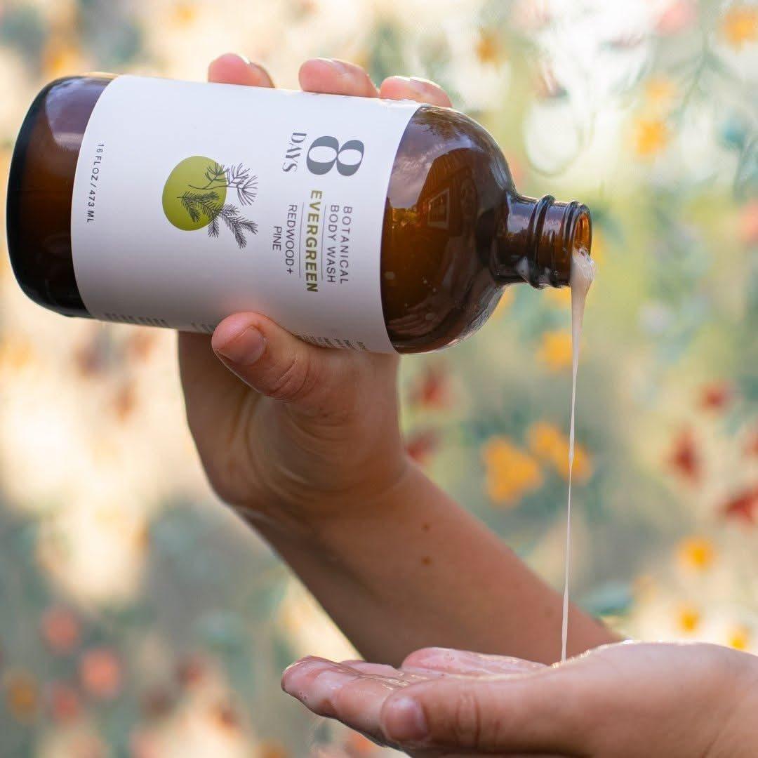 8 Days Botanical Body Wash - 273ml - Glam Global UK8 Days