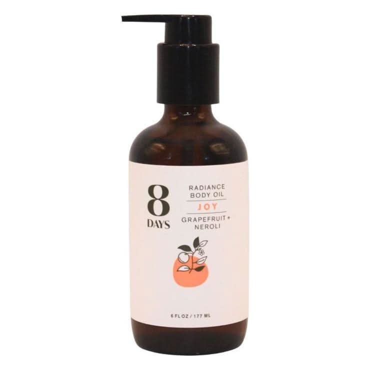 8 Days Radiance Body Oil 180ml - Glam Global UK8 Days