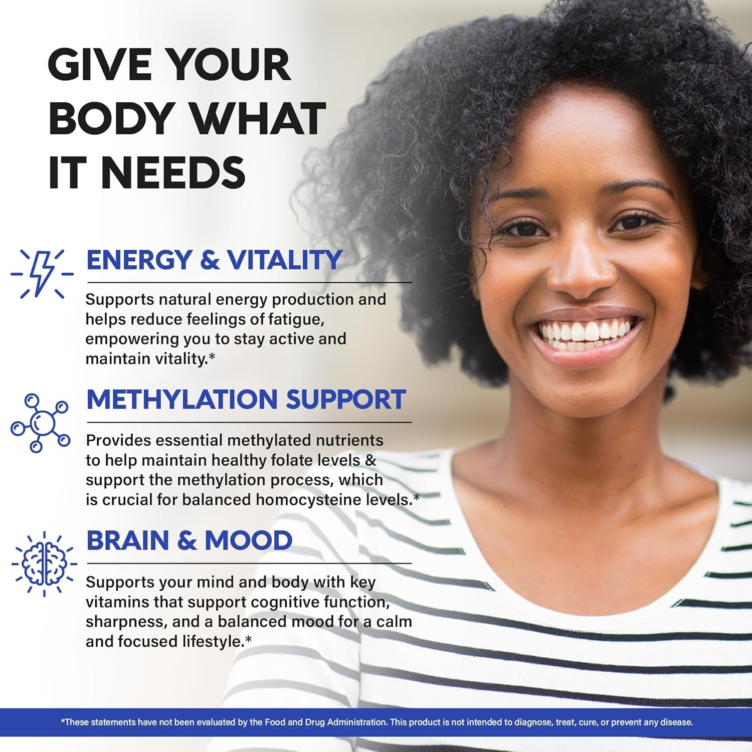 NutraHarmony 9-in-1 Methylated Multivitamin – 120 Vegan Capsules | B2, B6, B12, 5-MTHF & TMG | Vitamins C, D3, E & K2 | Energy, Brain & Mood Support
