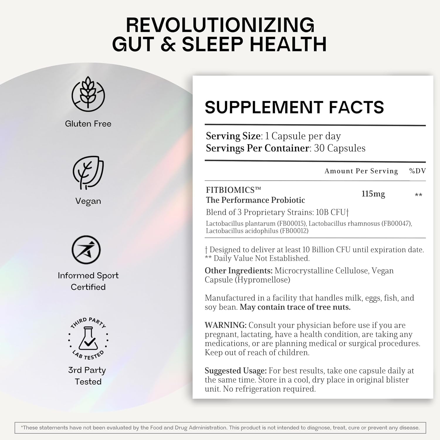 Nella by Fitbiomics, 30 capsules – product view 3