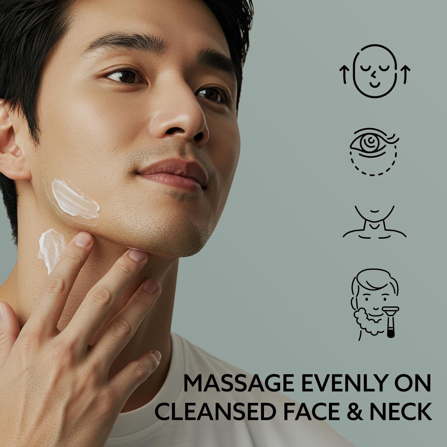 ElySeoul Moisturizing Anti-Aging Cream – 50g | 6-in-1 Skincare for Men: Hydrate, Firm, Brighten & Soothe