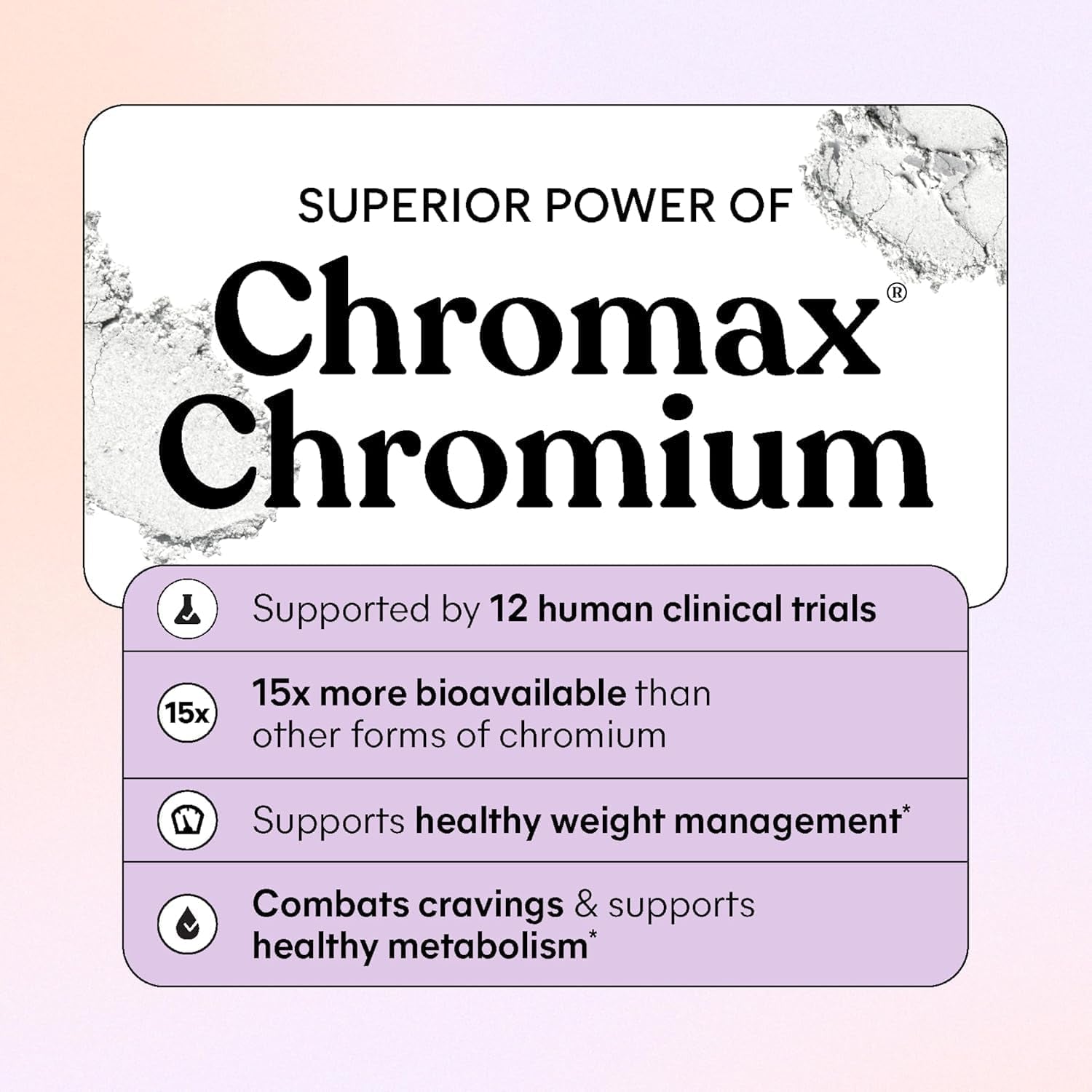 Curb Cravings Soft Chews - Manage Appetite, Support Metabolism & Lean Body W/Clinically Studied Chromium, Gymnema & B12 for Healthy Weight Management, Mixed Berry