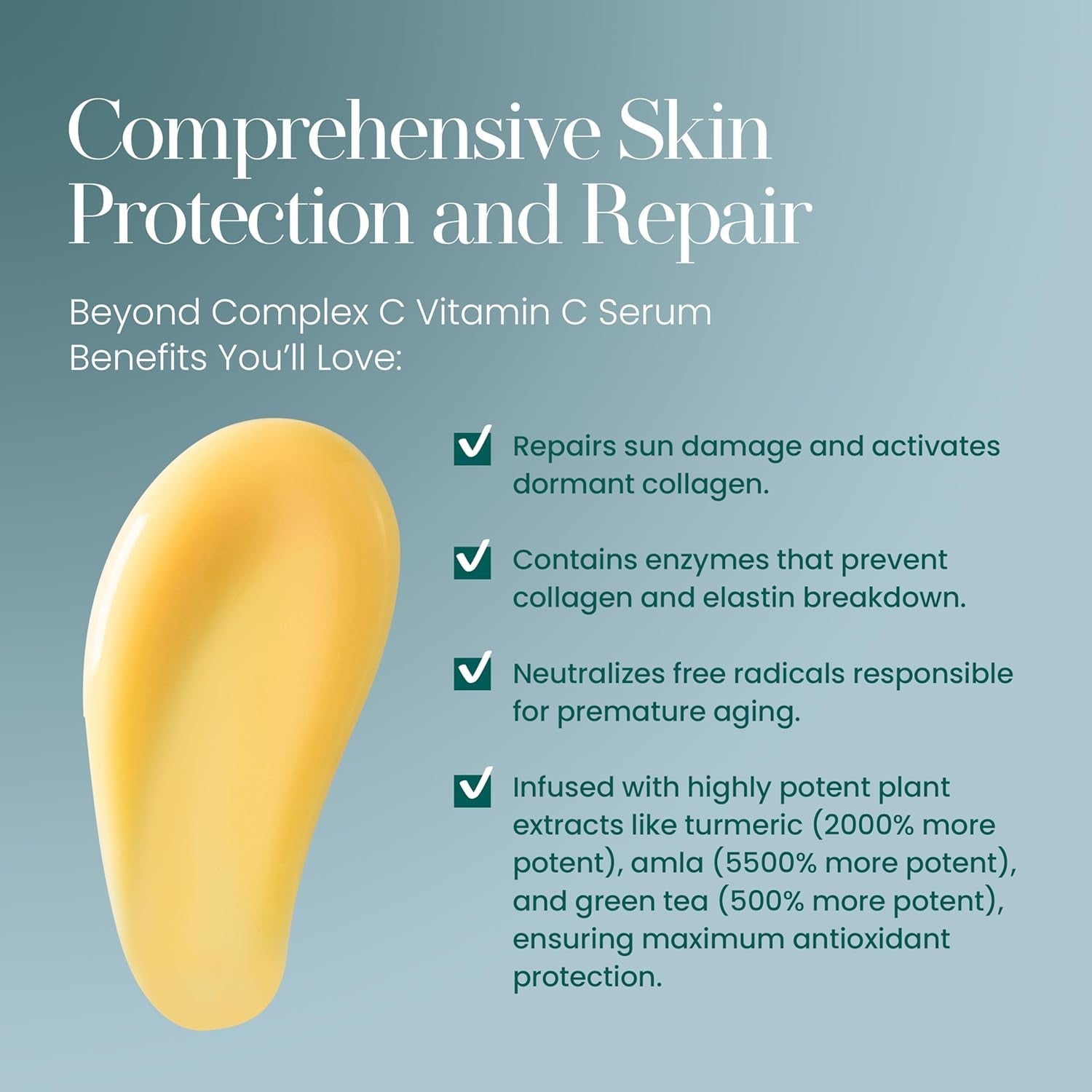 Hylunia Beyond Complex C Vitamin C Serum – 30ml | Multi-Type Vitamin C, Peptides & Retinol for Brighter, Firmer Skin