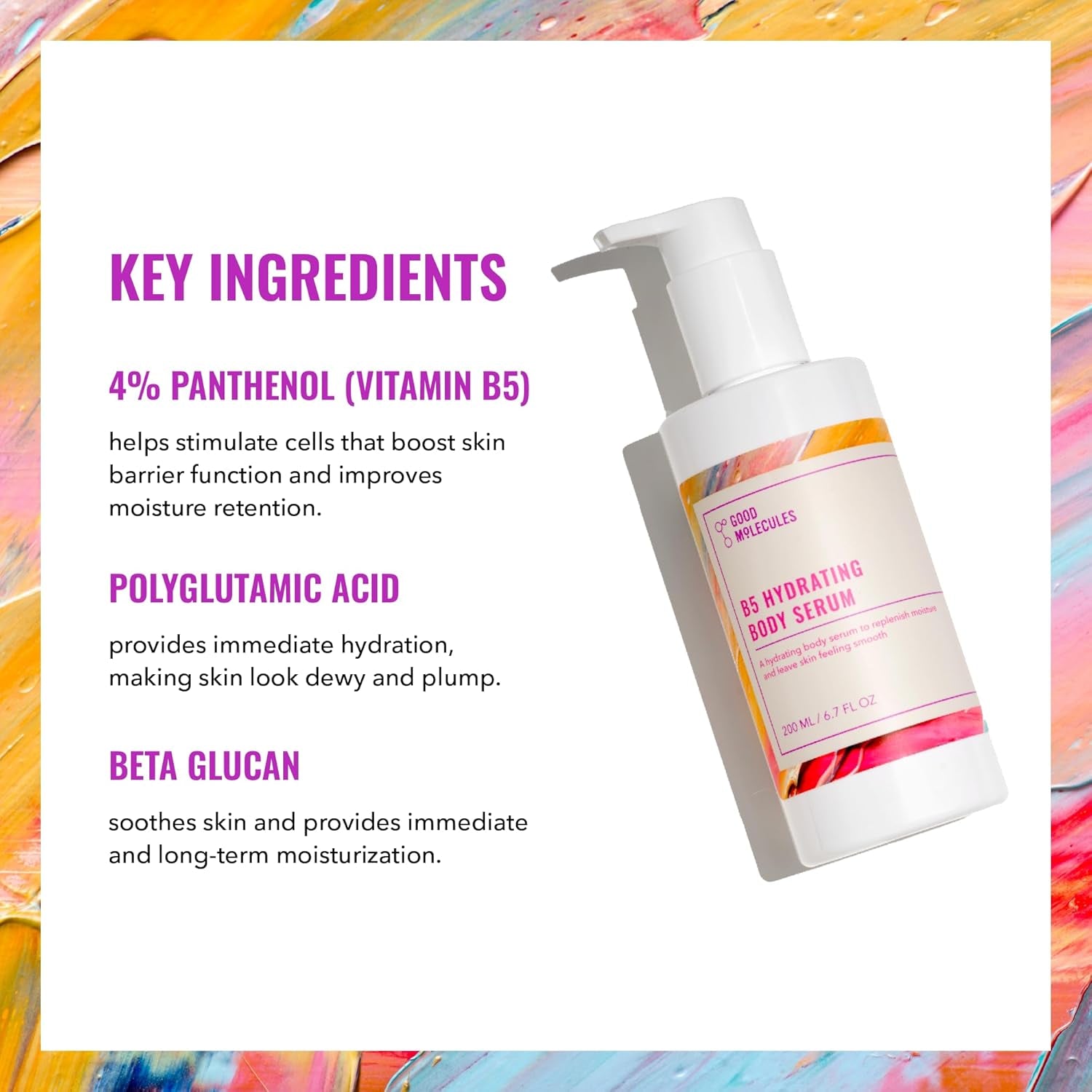 Good Molecules B5 Hydrating Body Serum – 236ml