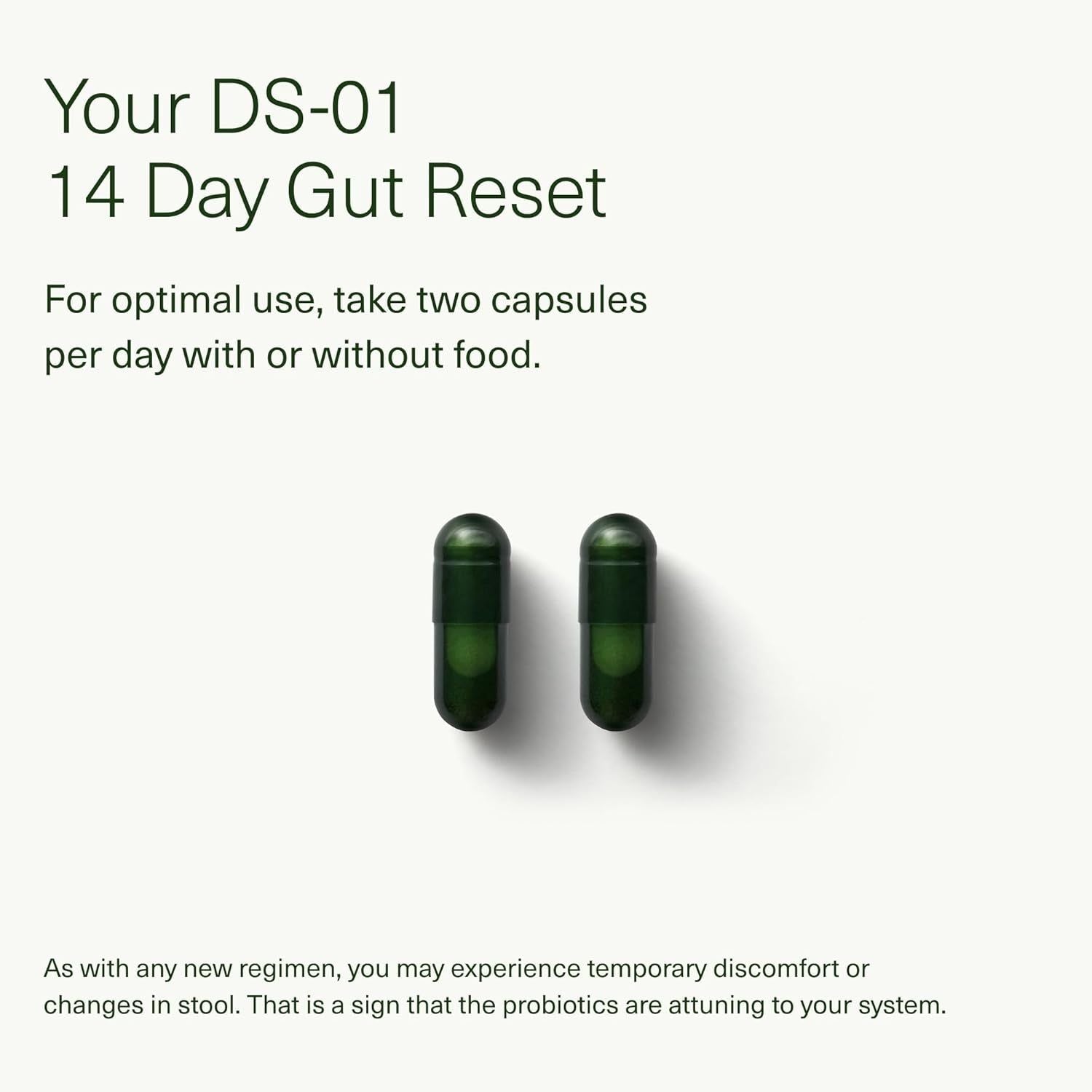 Seed DS-01® 14-Day Gut Reset – 28 Capsules | Rapid Gut Relief & Microbiome Support