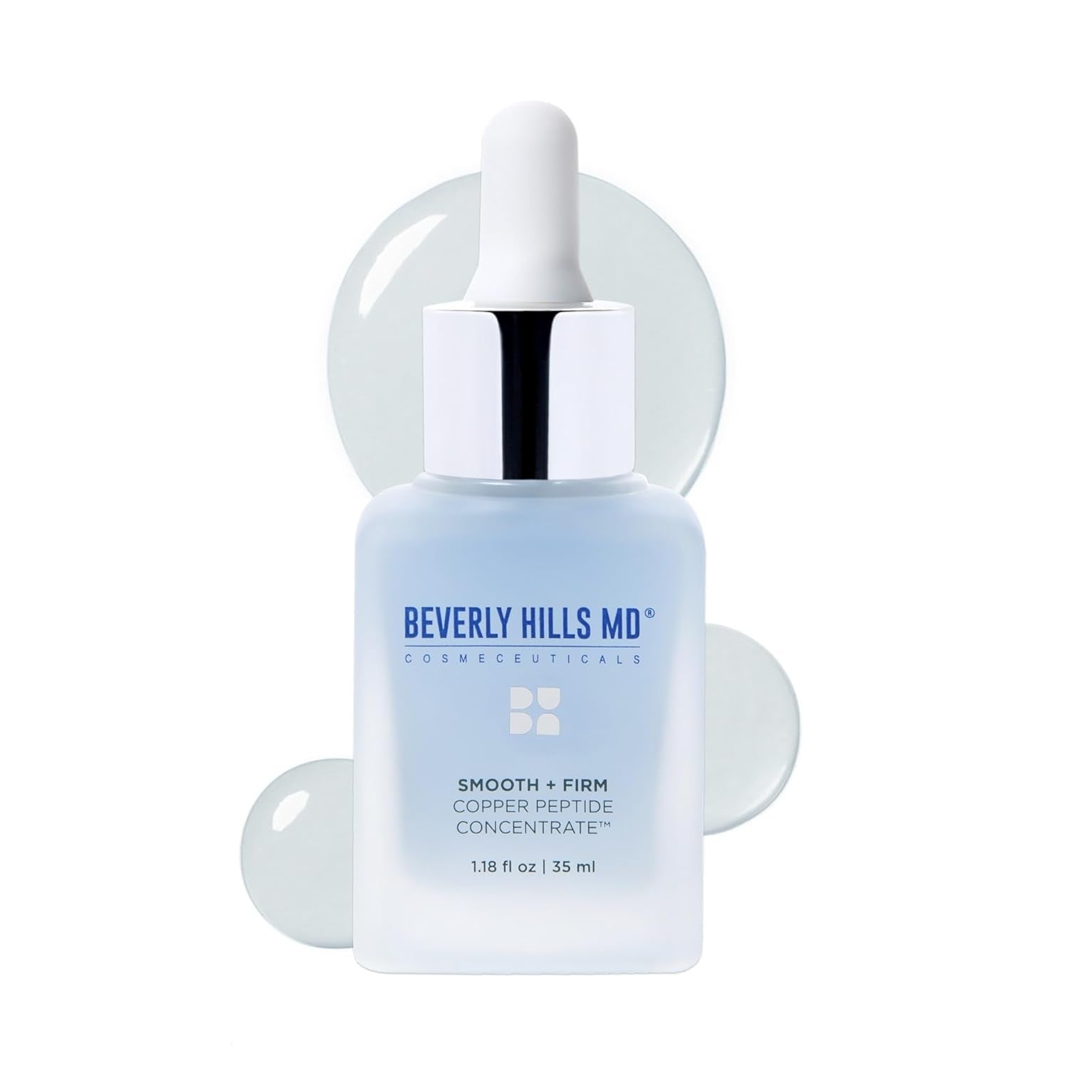 Beverly Hills MD Smooth + Firm Copper Peptide Concentrate Serum – 35ml | Lifting & Firming Anti-Ageing Gel Serum