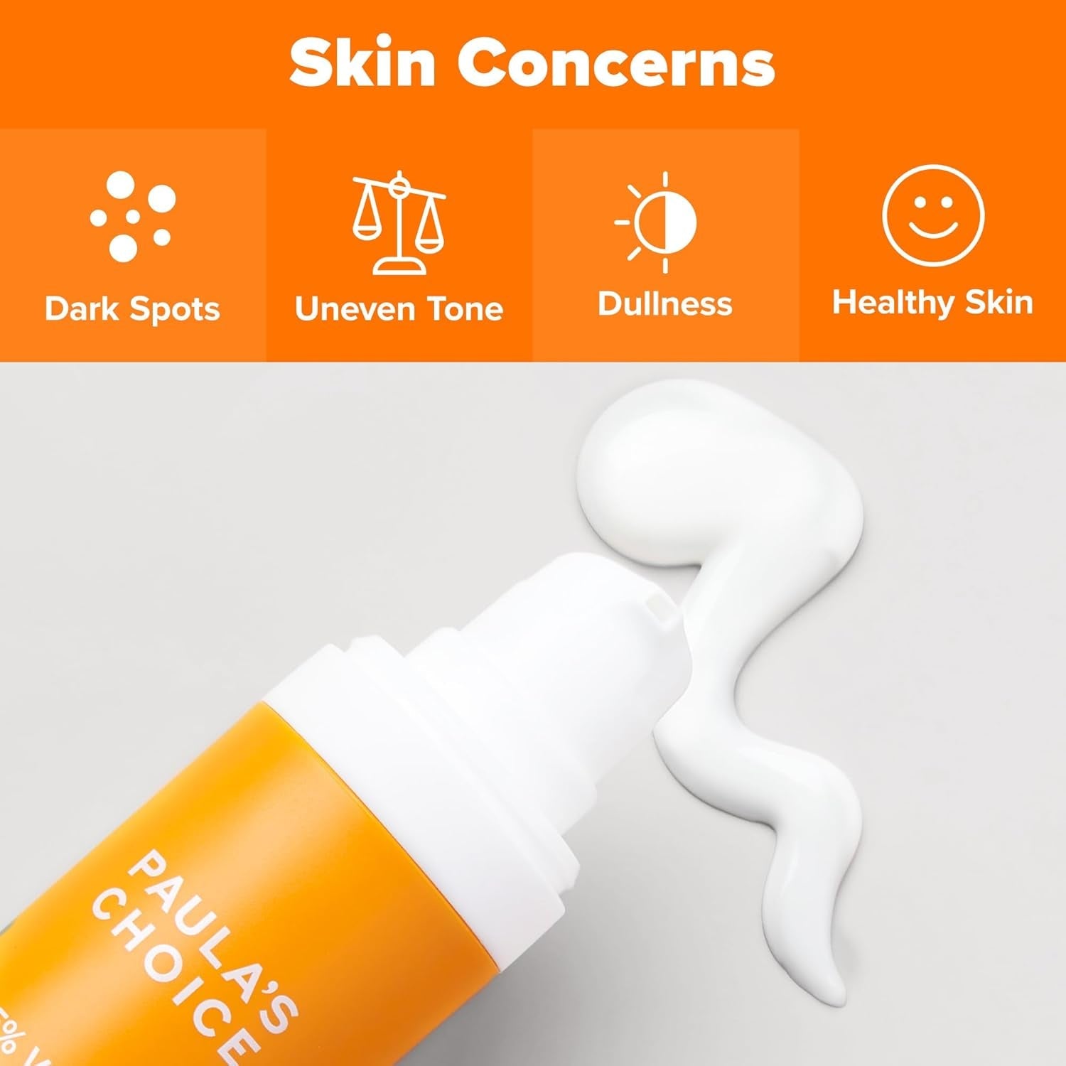 Paula’s Choice 25% Vitamin C + Glutathione Clinical Serum – 30ml | Brightens, Firms & Fades Stubborn Discoloration