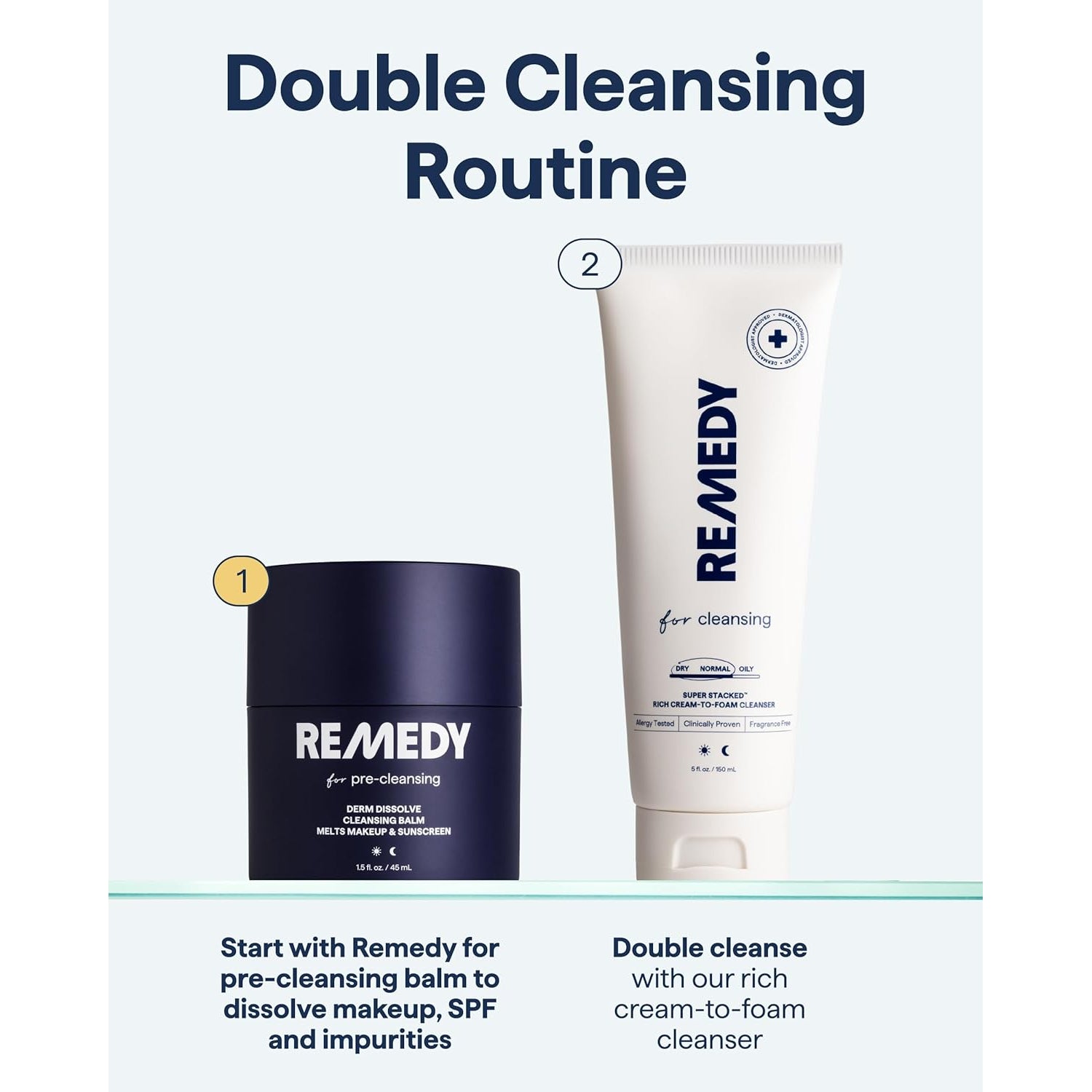 Remedy for Pre-Cleansing  Melts Makeup and Sunscreen - 45ml