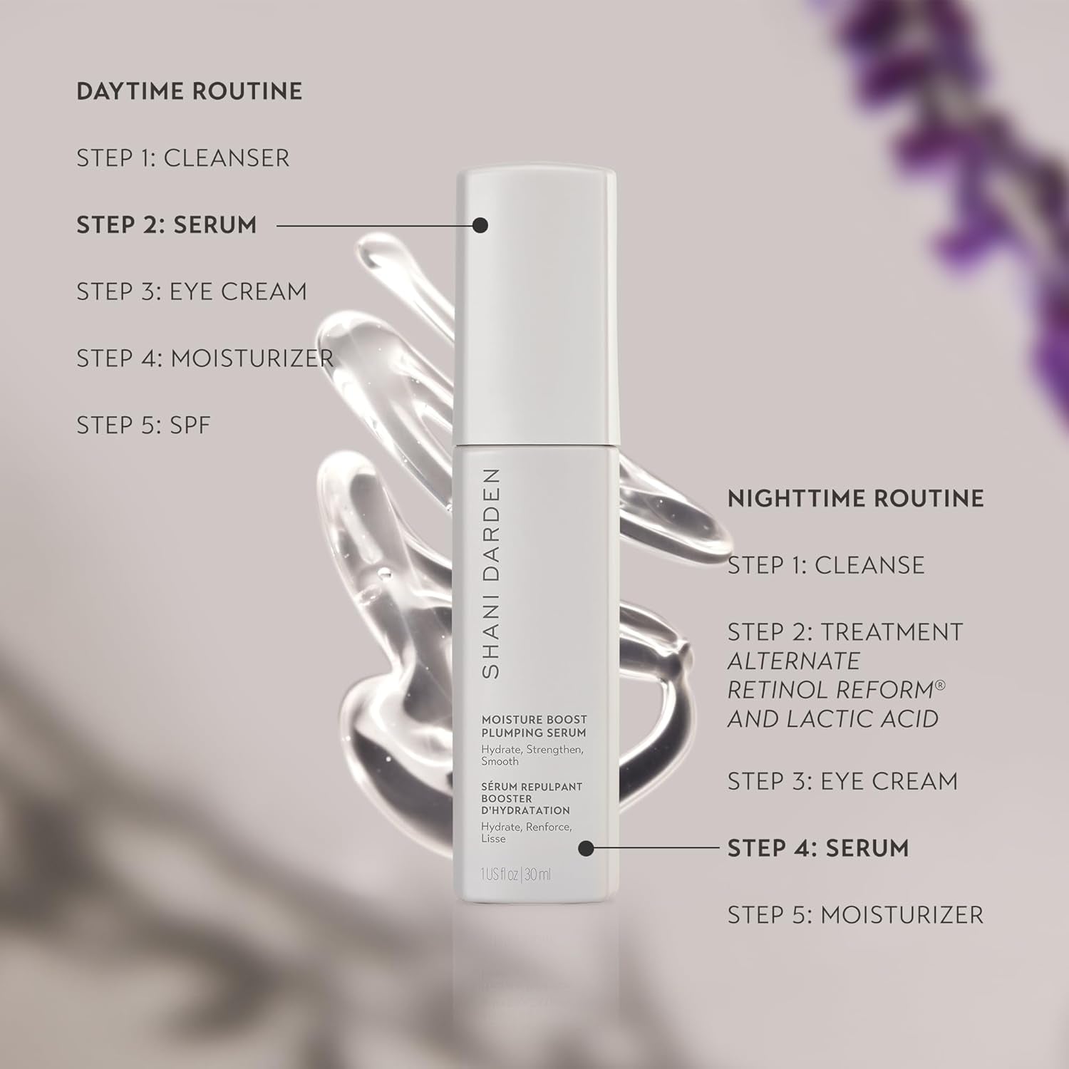 SHANI DARDEN Moisture Boost Plumping Serum – 30ml | Deep Hydration & Radiant Glow