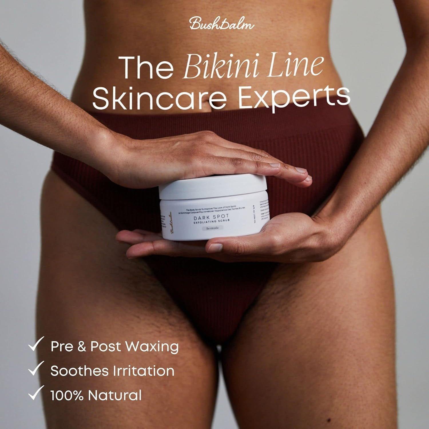 Bushbalm Dark Spot Exfoliating Scrub - Bermuda (236ml) | Brighten & Smooth Your Skin Naturally