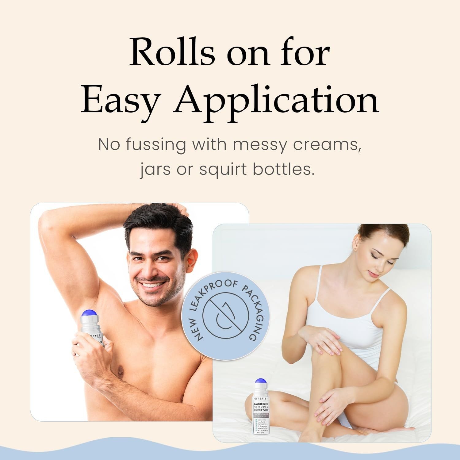 ESTETIST Razor Bump Stopper (Original Scent) – 90ml | Ingrown Hair & Dark Spot Solution