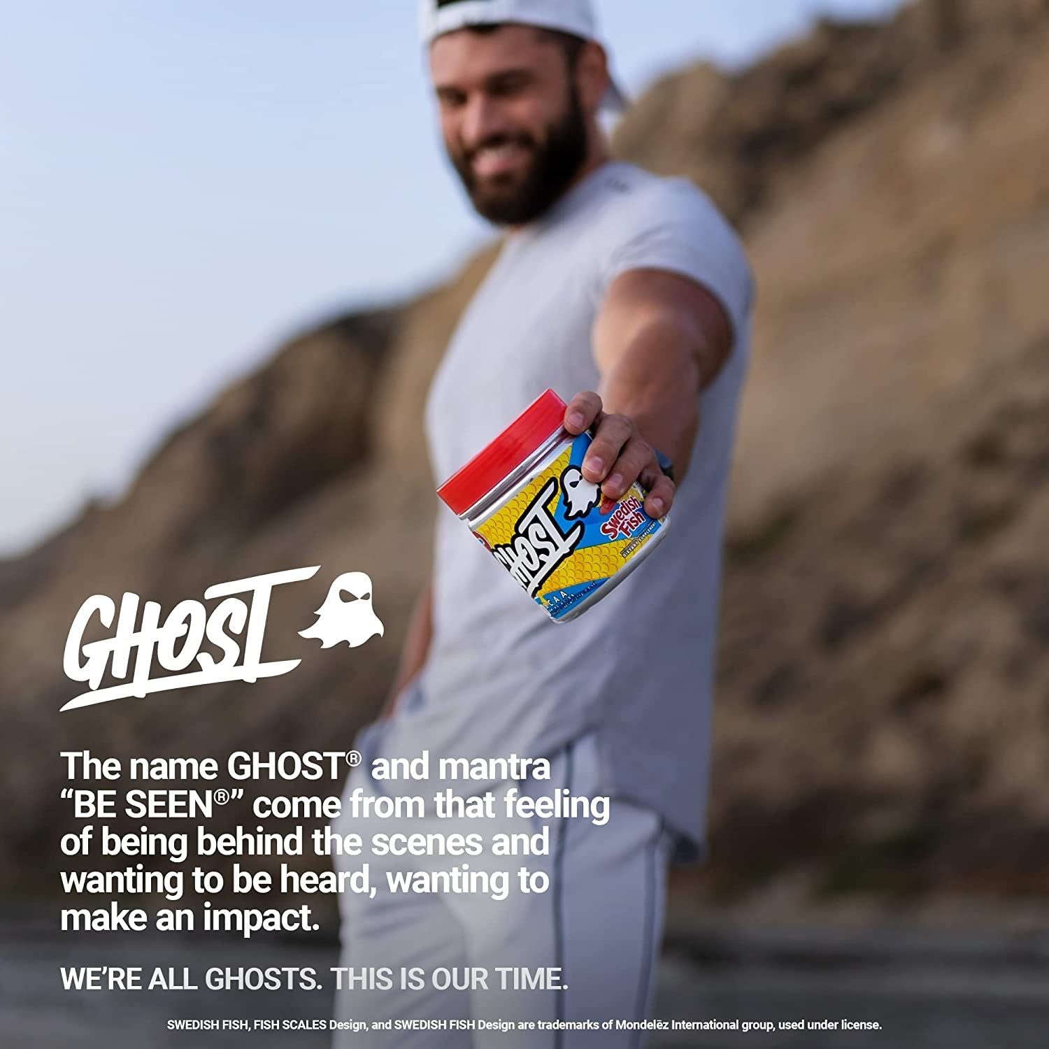 GHOST BCAA – Sour Patch Kids Watermelon – 330g | Epic Flavor & Muscle Recovery