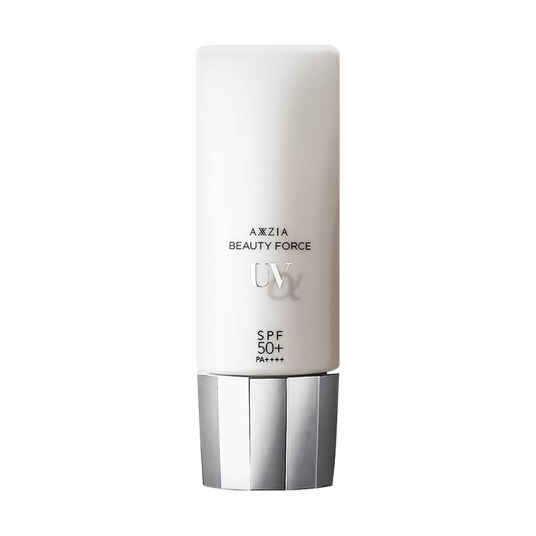 AXXZIA Beauty Force UV α SPF50+ – 40g | Protector solar de triple protección y crema hidratante