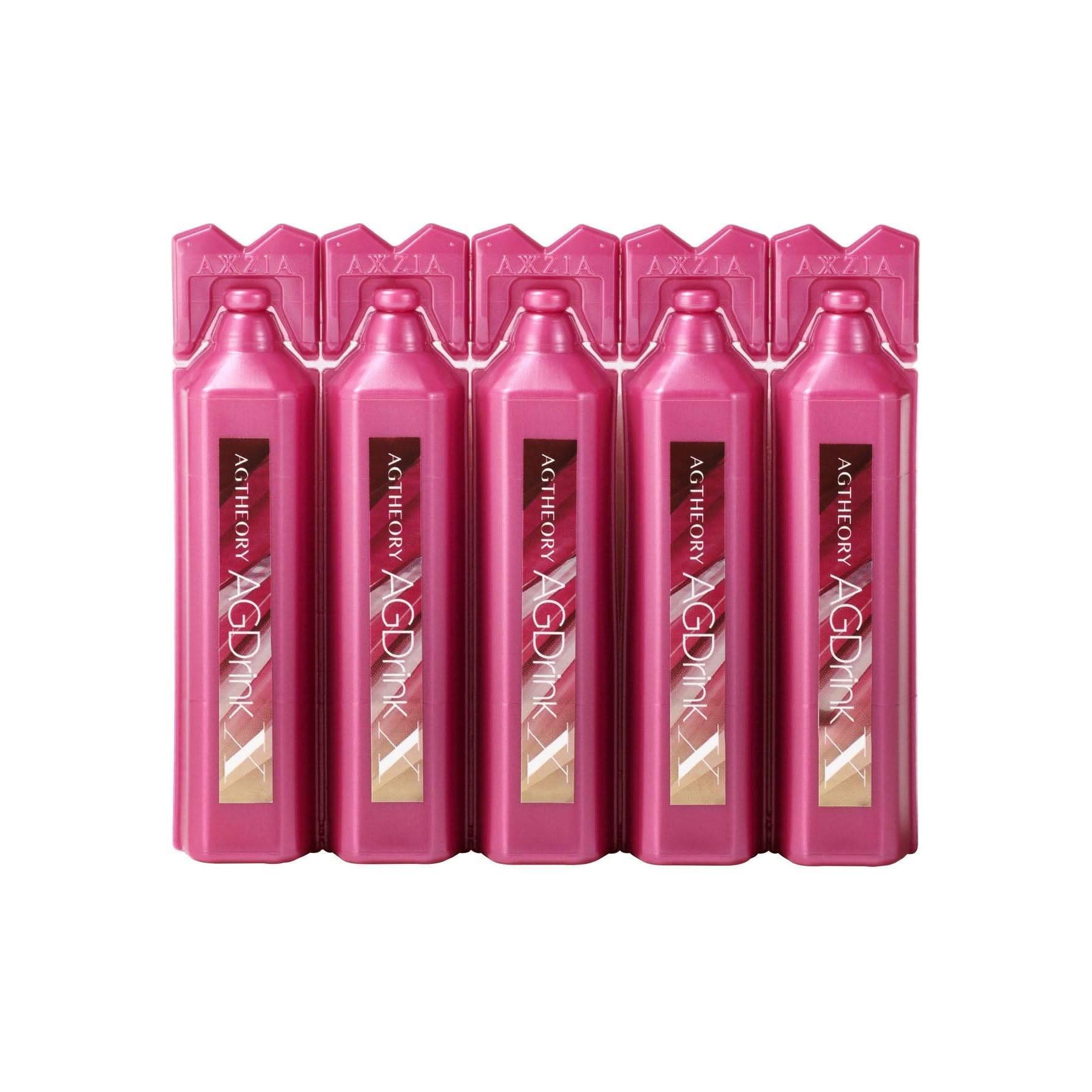 AXXZIA AG Theory AG Drink X – 30 botellas | Suplemento de colágeno para energía y belleza