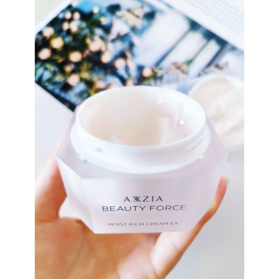 Axxzia Beauty Force Moist Rich Cream – 30g | Lujosa Crema Facial Reafirmante e Hidratante