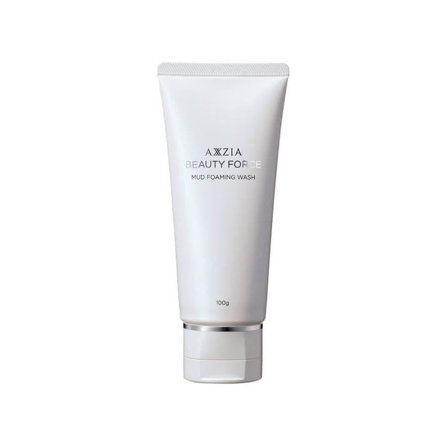 Axxzia Beauty Force Limpiador Facial Espumoso de Barro – 100g | Limpiador Facial Hidratante y de Limpieza Profunda de Poros