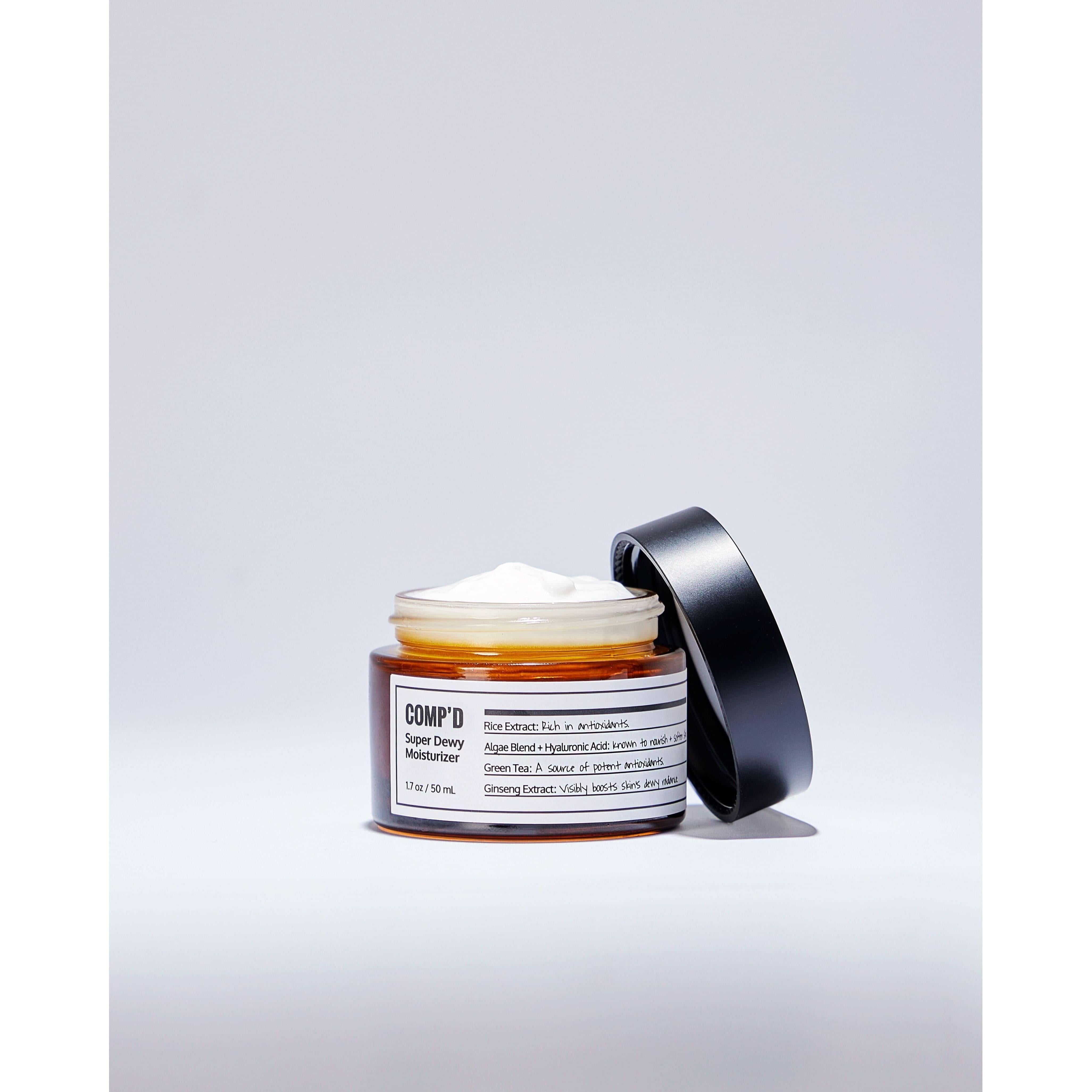 Crema hidratante superrocío Comp'd - 50ml | Crema iluminadora hidratante y rica en antioxidantes