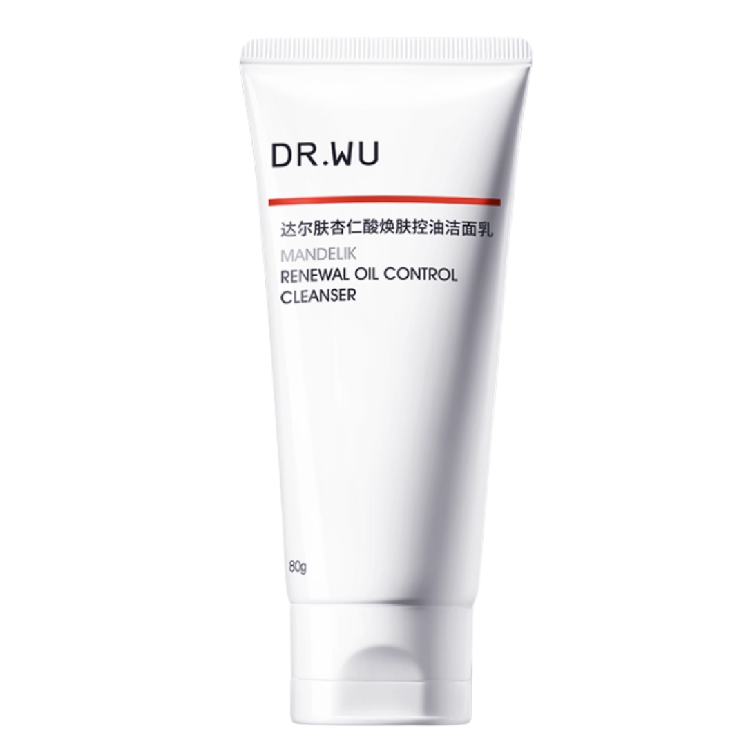 DR. WU Mandelik Renewal Oil Control Cleanser 80g – Control de grasa