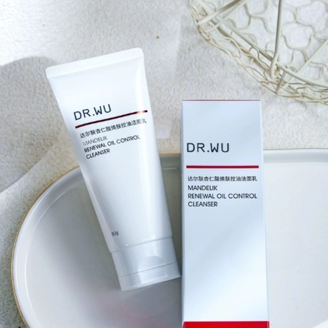 DR. WU Mandelik Renewal Oil Control Cleanser 80g – Control de grasa