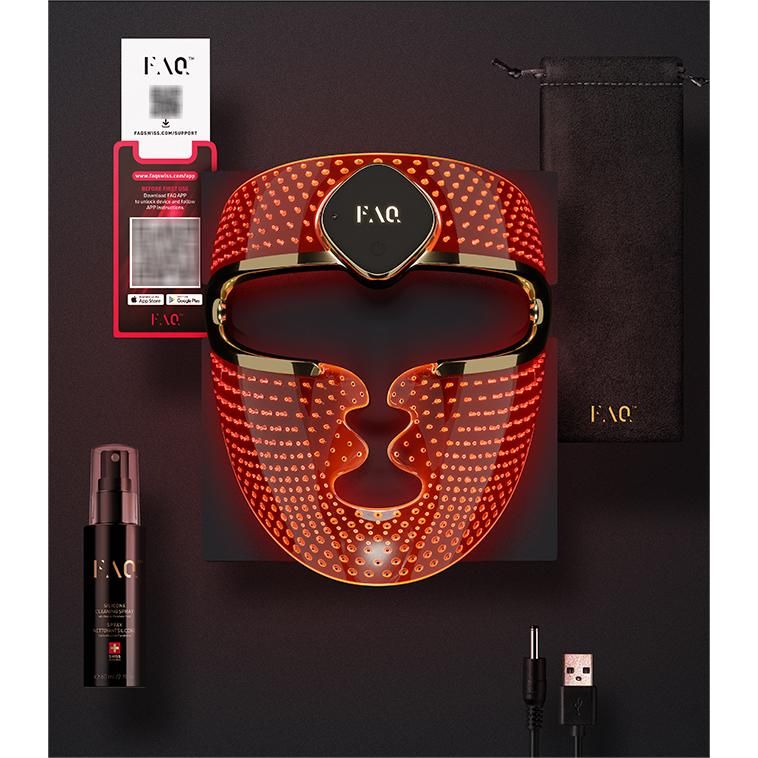 FOREO FAQ™ 201 Antienvejecimiento: Mascarillas LED de silicona