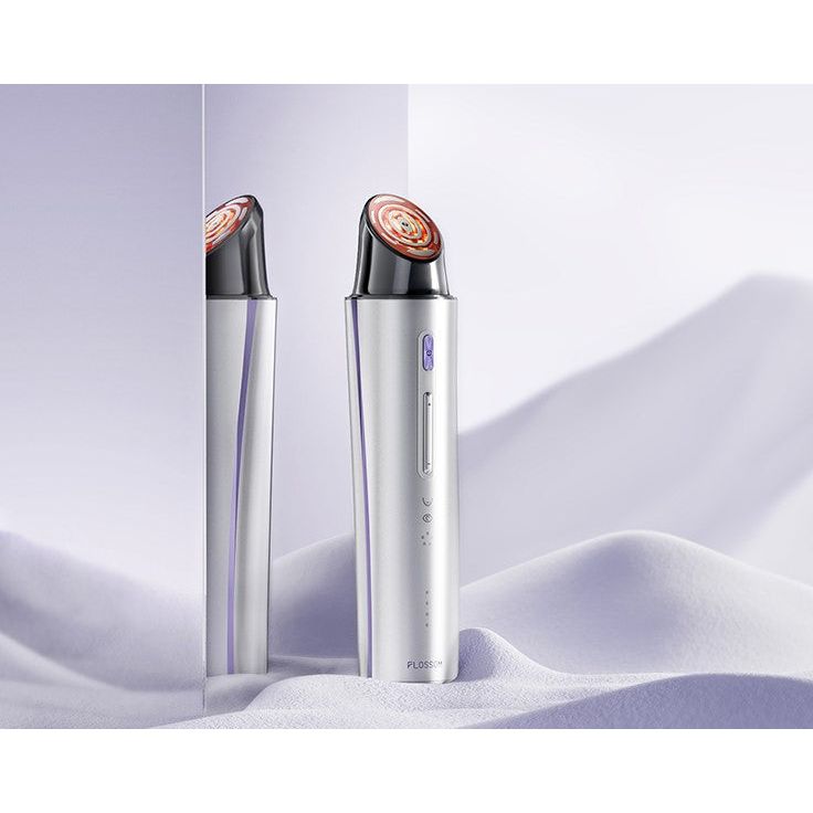 FLOSSOM Dispositivo de belleza RF inteligente Small Purple Bullet – RF variable de 0.5-2.5MHz | Impermeabilidad IPX7 | Levantamiento facial y ocular