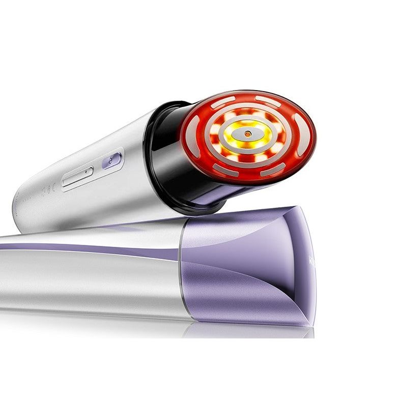 FLOSSOM Dispositivo de belleza RF inteligente Small Purple Bullet – RF variable de 0.5-2.5MHz | Impermeabilidad IPX7 | Levantamiento facial y ocular