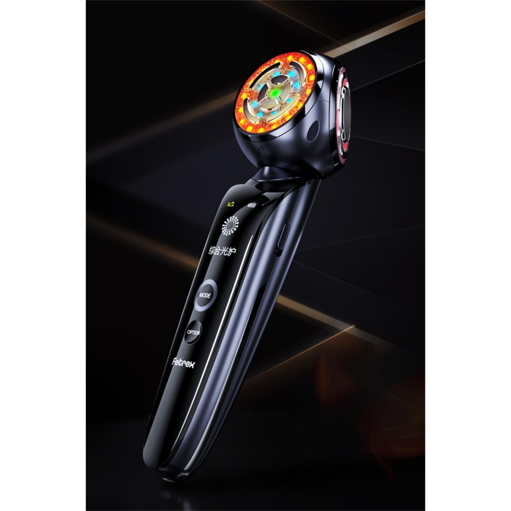 Dispositivo de Belleza RF Fetrex 3X de Conversión de Frecuencia – 12 Funciones | RF de 1-3MHz, EMS, Nanoatomización y LED