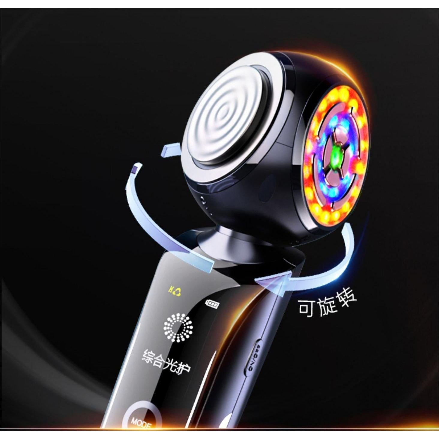 Dispositivo de Belleza RF Fetrex 3X de Conversión de Frecuencia – 12 Funciones | RF de 1-3MHz, EMS, Nanoatomización y LED