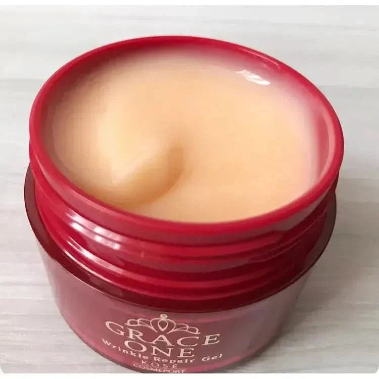 Kosé Grace One All-in-One Gel Reparador de Arrugas – 100g | Hidratante Antiedad 8 en 1 con Niacinamida