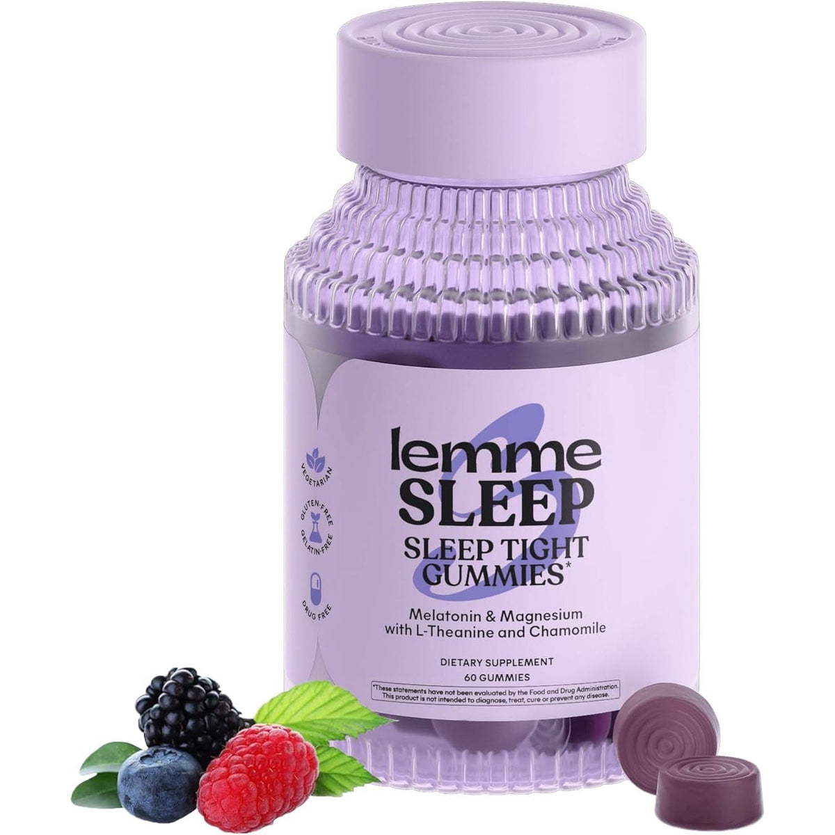 Lemme Sleep Tight Gummies, 2-month supply (2 x 60 gummies)