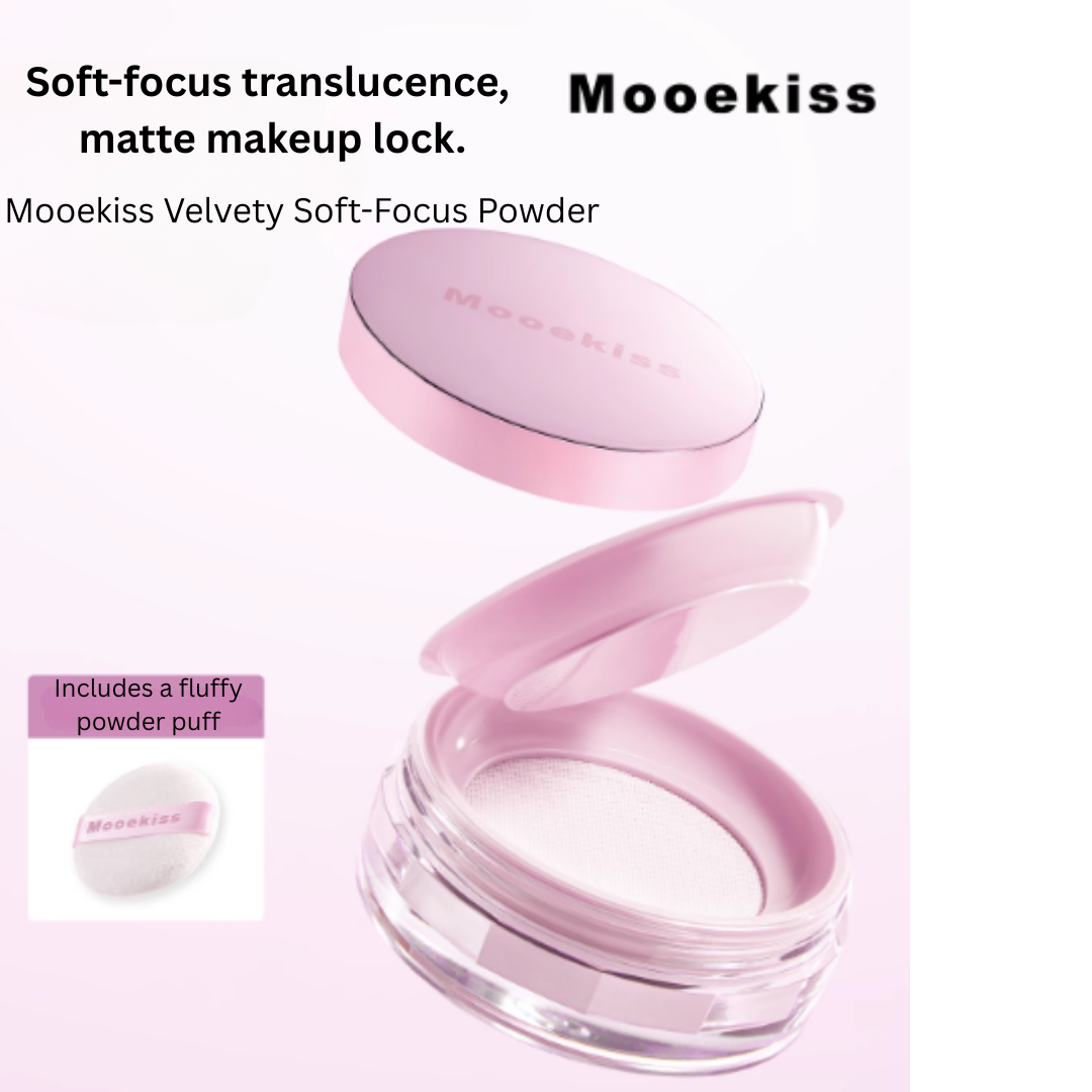 Mooekiss Velvety Soft Focus Powder 10g – Flawless Blur