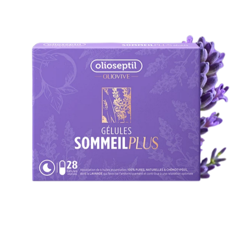 OLIOSEPTIL Lavender Essential Oil Sleep 2.0 – 28 Capsules