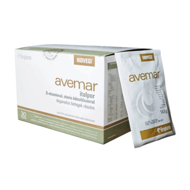 AVEMAR italpor Fermented Wheat Germ Extract with Vitamin D – 30 Sachets
